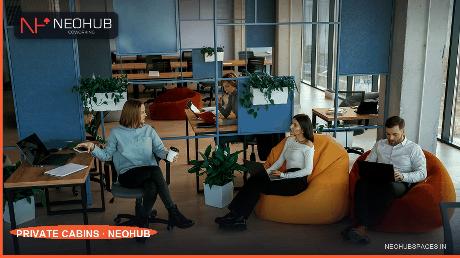 NeoHub private cabin workspace in Lucknow